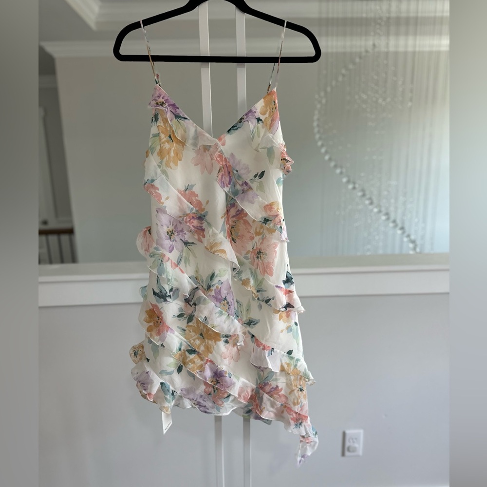 Abercrombie And Fitch Floral Ruffle Dress - Picture 6 of 11